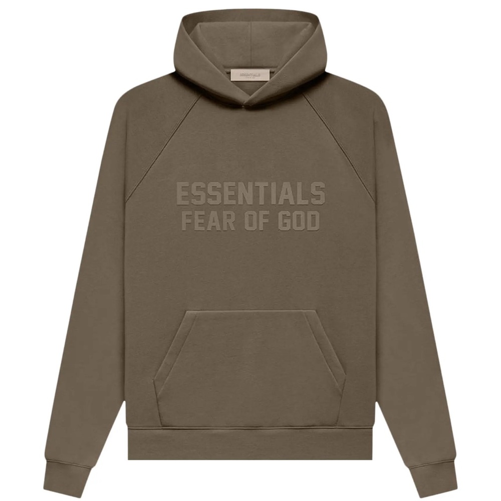 Wood Fear Of God Essentials Hoodie